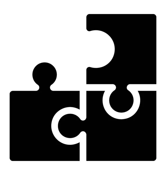 立体パズル ゲームのアイコン ベクトル — ストックベクタ