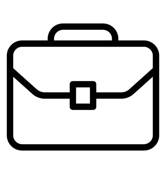 Portfolio Bag Icon Vector — Stock Vector