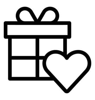 Şükran simgesi çizgi vektör 