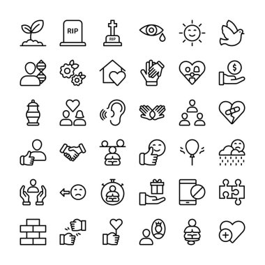 Özel bir takım yaşam, ölüm ve hayat yaratıcı satır simgeleri ile Evrim Evrim, projelerin tasarımı için mükemmel kavramını temsil için burada. 