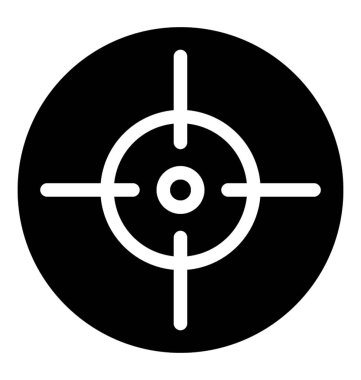 Hedef simgesini simge vektör