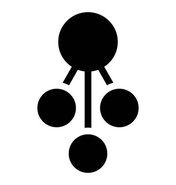 Glif vektör simge paylaşımı