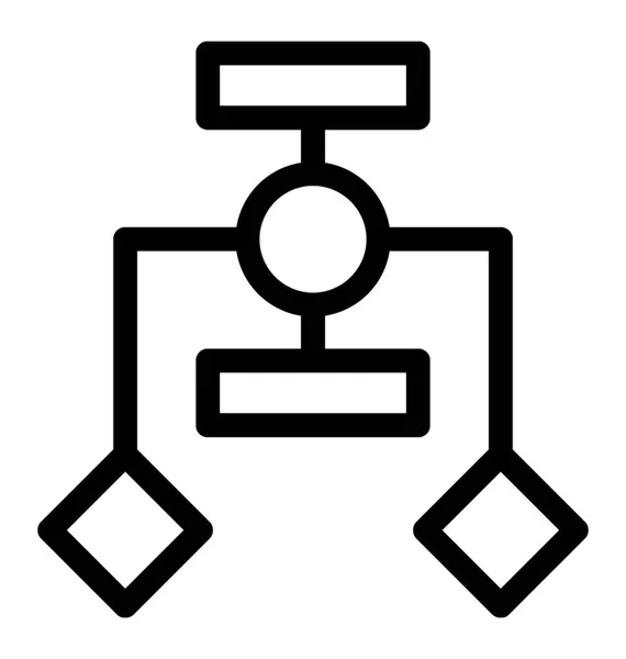 Line Vector User Flow Icon Stock Vector by ©vectorspoint 244594550