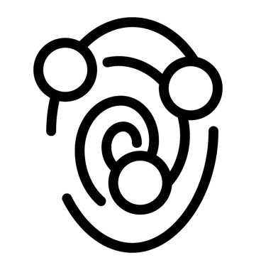 Başparmak glif vektör yazdırma simgesi