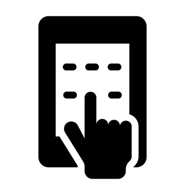 Desen kilit simgesi simge vektör 