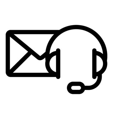 Teknik destek simge vektör 