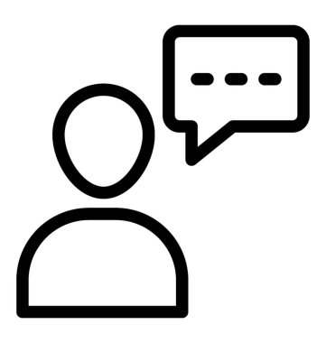 İletişim simge vektör içinde içini kaplamak çizmek 