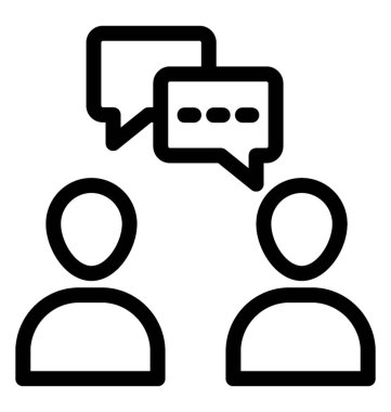 İletişim simge vektör içinde içini kaplamak çizmek