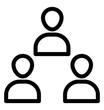 Takım simge vektör içinde içini kaplamak çizmek