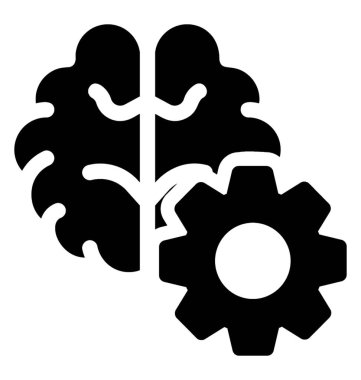 Glif yenilik simge vektör 