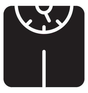 Ağırlık ölçek simgesi simge vektör 