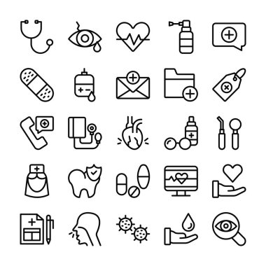 Hastalıkları, diyabet, kalp saldırı simgeleri burada avantajlı vektörel çizimler sahip paketidir. Bu simgeler saptamak ve fiziksel sizin ihtiyaçlarınıza göre kullanın. Zaman sadece kapmak harcamak yok ve tıbbi bölümünde kullanın.