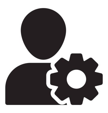 Mühendislik simgesi simge vektör 