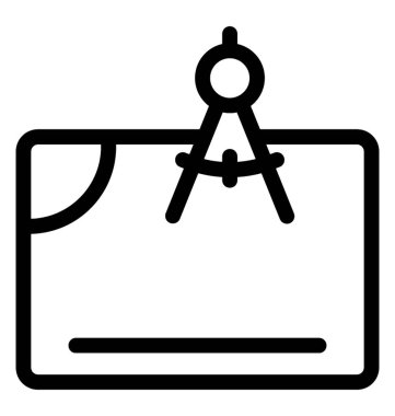 Çizgi vektör çizim simgesini 