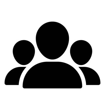 Takım simge vektör katı tasarım 