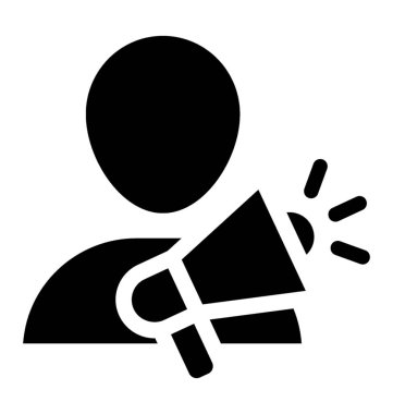 Sağlam iş promosyon simge vektör 