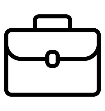 satır portföy simge vektör 