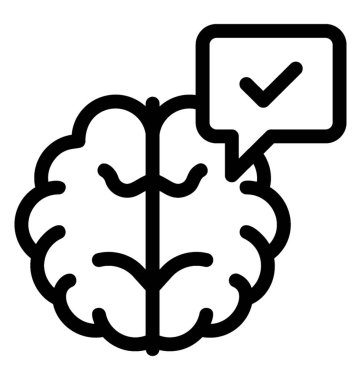 İnsan vücudunun, beyin ileti simgesi Merkez organ.