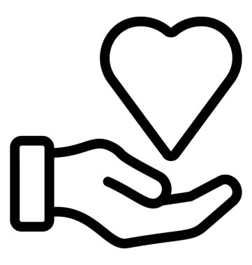 Sağlık simge vektör içinde içini kaplamak çizmek 