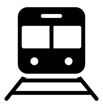 Tren simge, simge vektör