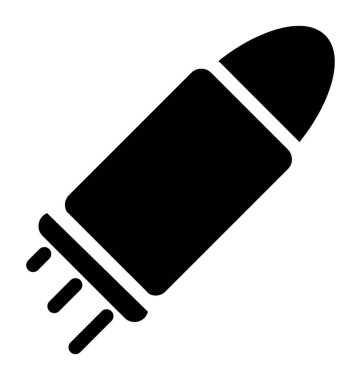 Kurşun simge vektör katı tasarım