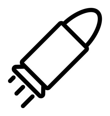 Kurşun simge vektör içinde içini kaplamak çizmek