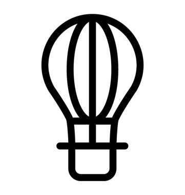 Sıcak hava balon kutsal kişilerin resmi içinde içini kaplamak çizmek 