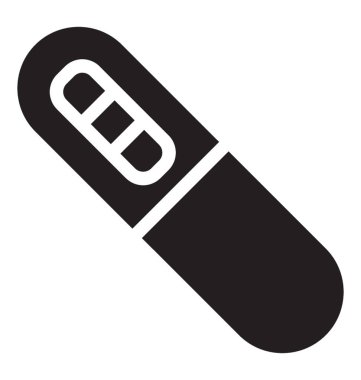 Hamilelik testi simge, simge vektör 