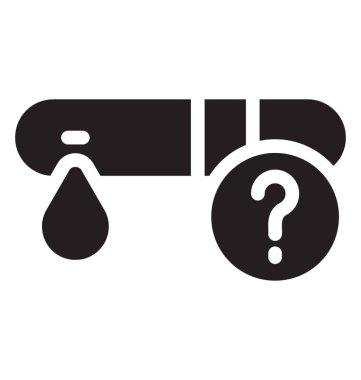 Kan testi simge, simge vektör