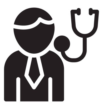 Glif doktor simge vektör