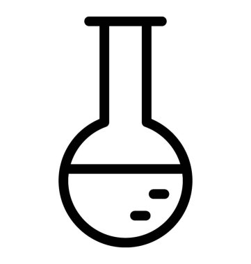 Kimyasal şişesi kutsal kişilerin resmi içinde içini kaplamak çizmek