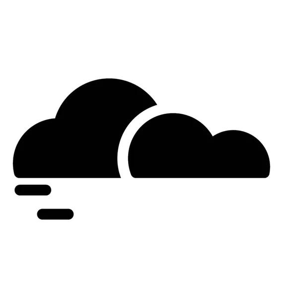 Στερεά Σύννεφα Εικόνα Διάνυσμα — Διανυσματικό Αρχείο