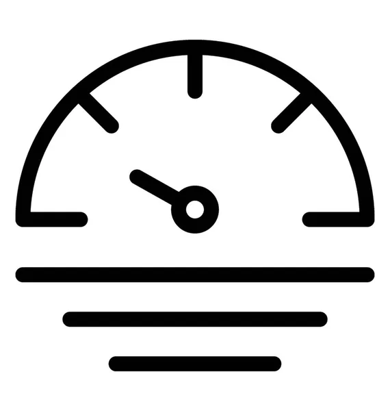 Вектор Значка Панелі Дизайні Рядків — стоковий вектор