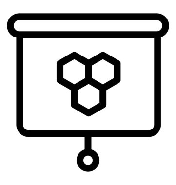 Bilimsel sunma kutsal kişilerin resmi içinde çizgi stili