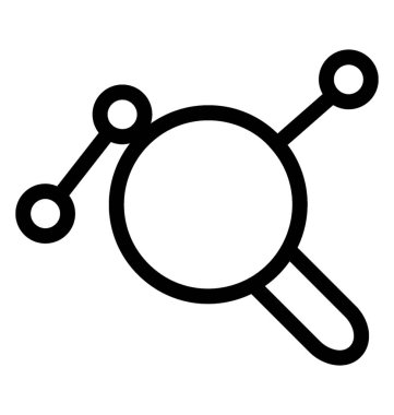 Hisse senedi verileri analiz simge vektör içinde içini kaplamak çizmek 