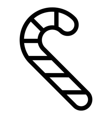 Şeker kamışı simgesi çizgi vektör