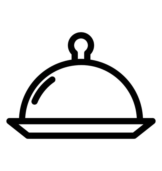 Cloche Symbol Zeilenvektor — Stockvektor