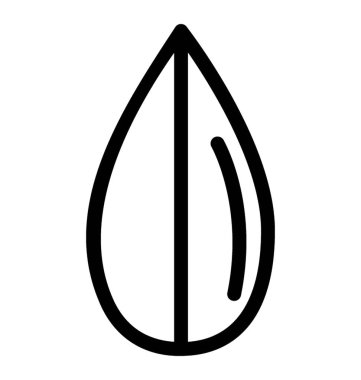 somun hat vektörü, badem simgesi