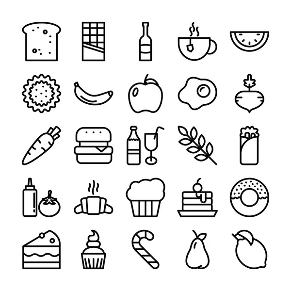 Restoran Menüsü, mobil simgeler ve diğer tasarım projeleri için özel olarak tasarlanmış gıda paketi. Bu set satır simgesi sağlık konsepti ile gıda ve pişirme malzemeyi görüntülemedir. Kullanmak için basılı tutun. 