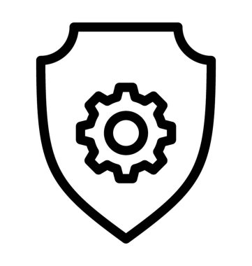 Koruma yönetimi simge vektör