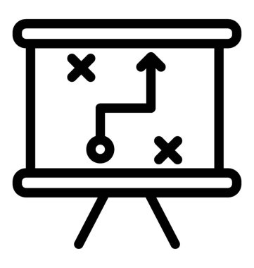Düz tasarım satış raporu simgesini 