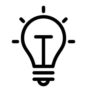 satır fikir simge vektör