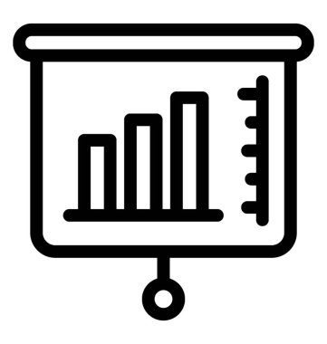 İçini kaplamak çizmek iş sunu simgeleri