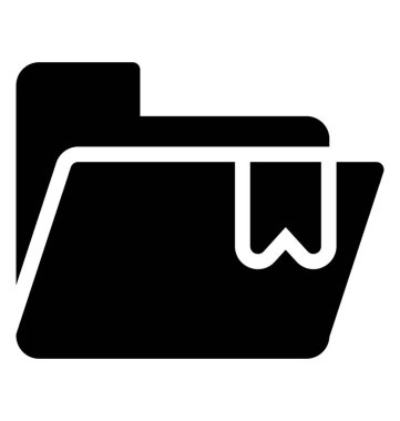 Bir veri klasör simgesi simge tasarım