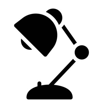 Çalışma lambası simge, simge tasarım