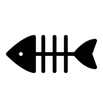 Deniz ürünleri vektör, Balık simgesi