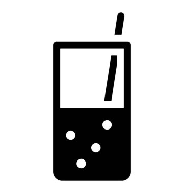 Martini sembolünün glif vektörü