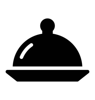 Glif Vektördeki Cloche simgesi