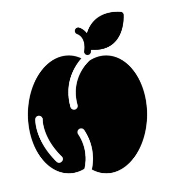 Erik simgesi meyve vektörü