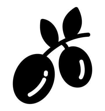 Kiraz simgesi simge vektör